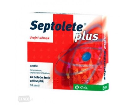 Septolete plus 18 tablets